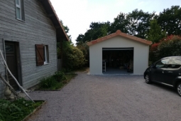 Garage Béton avant enduit